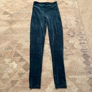 Spanx velvet leggings